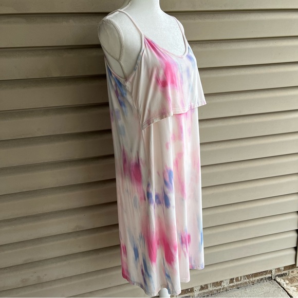 •Old Navy• Maternity Sleeveless Tie Dye Dress - Size Medium - Picture 4 of 7